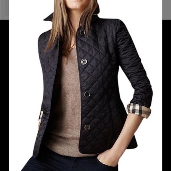 Burberry Jackets & Blazers - Burberry Brit black jacket - size small